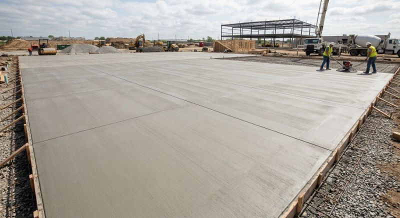 Commercial Slab Installation