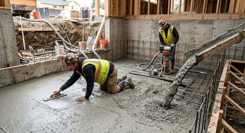 Basement Concrete Installation in North Fort Myers, FL