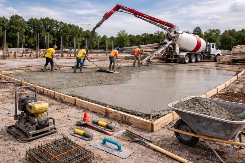 Commercial Slab Construction in Arcadia, FL