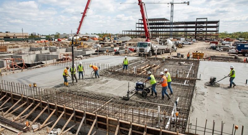Commercial Slab Construction in Englewood, FL