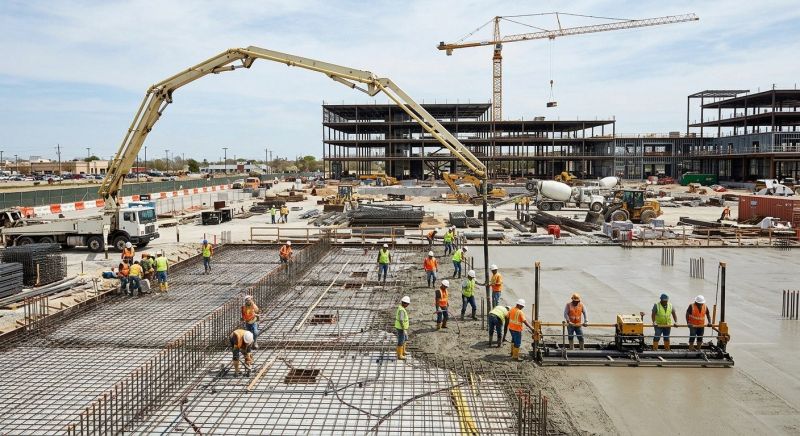 Commercial Slab Installation in Charlotte County, FL