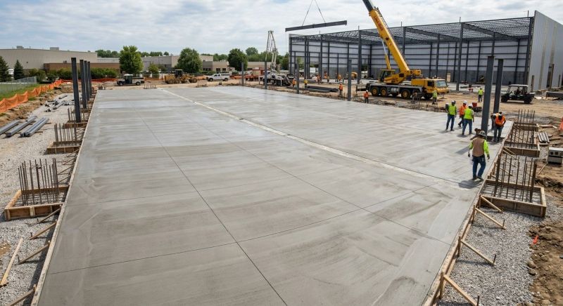 Commercial Slab Installation in Englewood, FL