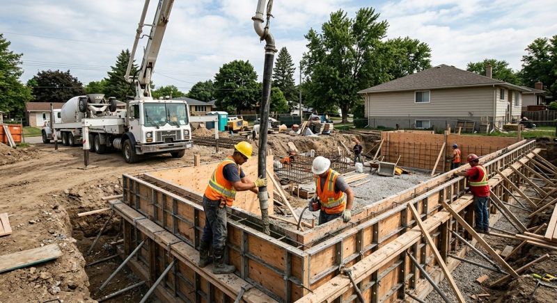 Concrete Foundation Pouring in Punta Gorda, FL