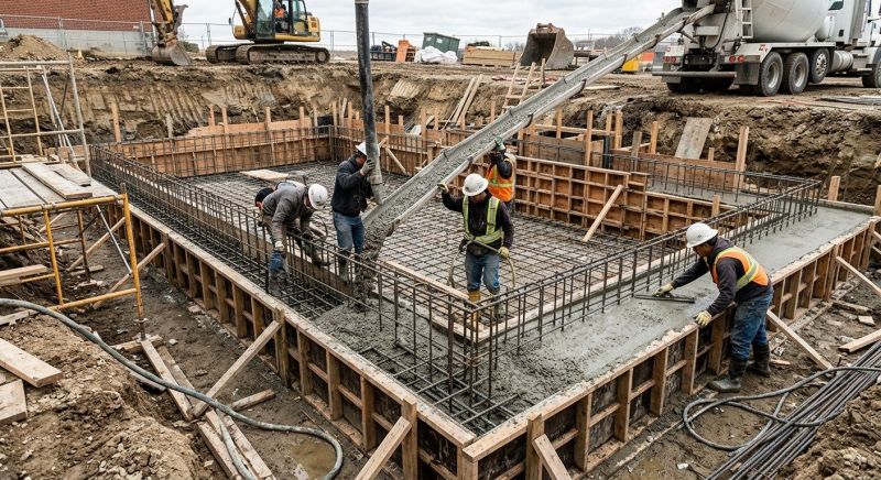 Foundation Pouring in Punta Gorda, FL