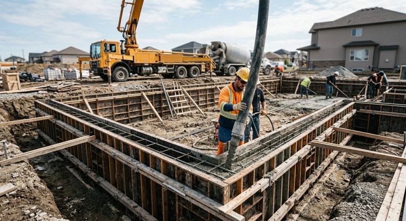 Foundation Wall Pouring in Punta Gorda, FL