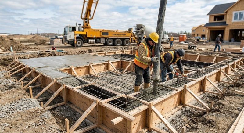 Foundation Wall Pouring in Venice, FL