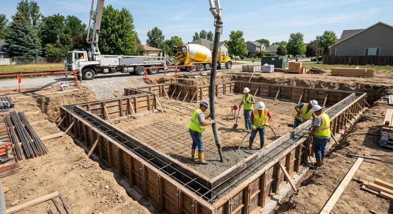 Poured Foundation Installation in Punta Gorda, FL